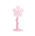 Flower Rattle in Pink